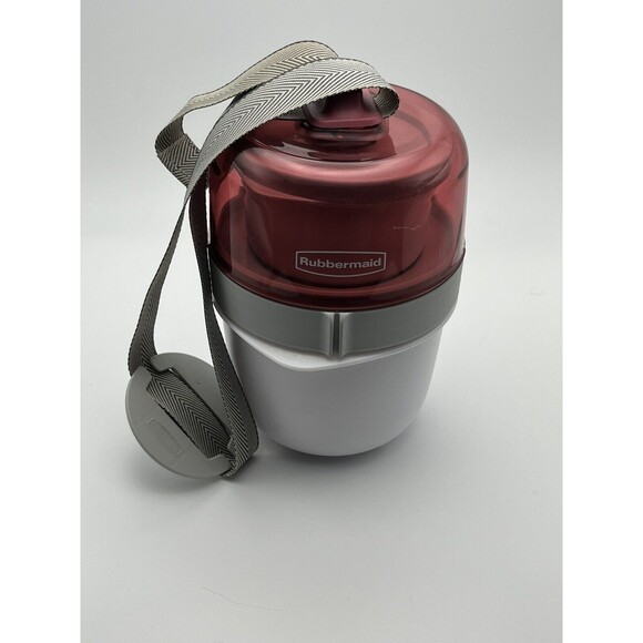 Rubbermaid Fasten + Go Soup Container Kit With Travel Strap - Pre Owned - Picture 1 of 6